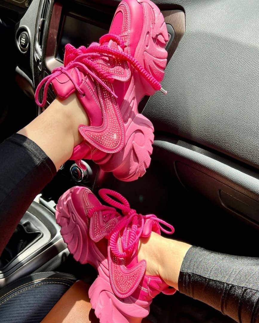 Chunky Sneakers New 2023 Autumn Platform Sneakers Women (1)
